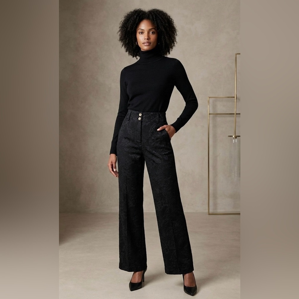 Taylor Tillman Elegant Black Women's Trousers